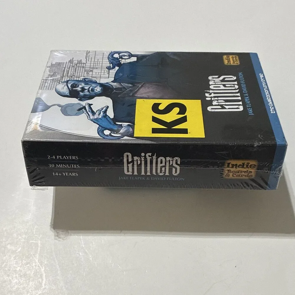 Indie Boards & Cards Grifters Kickstarter Edition Card Game 2-4 Players 2016 14+